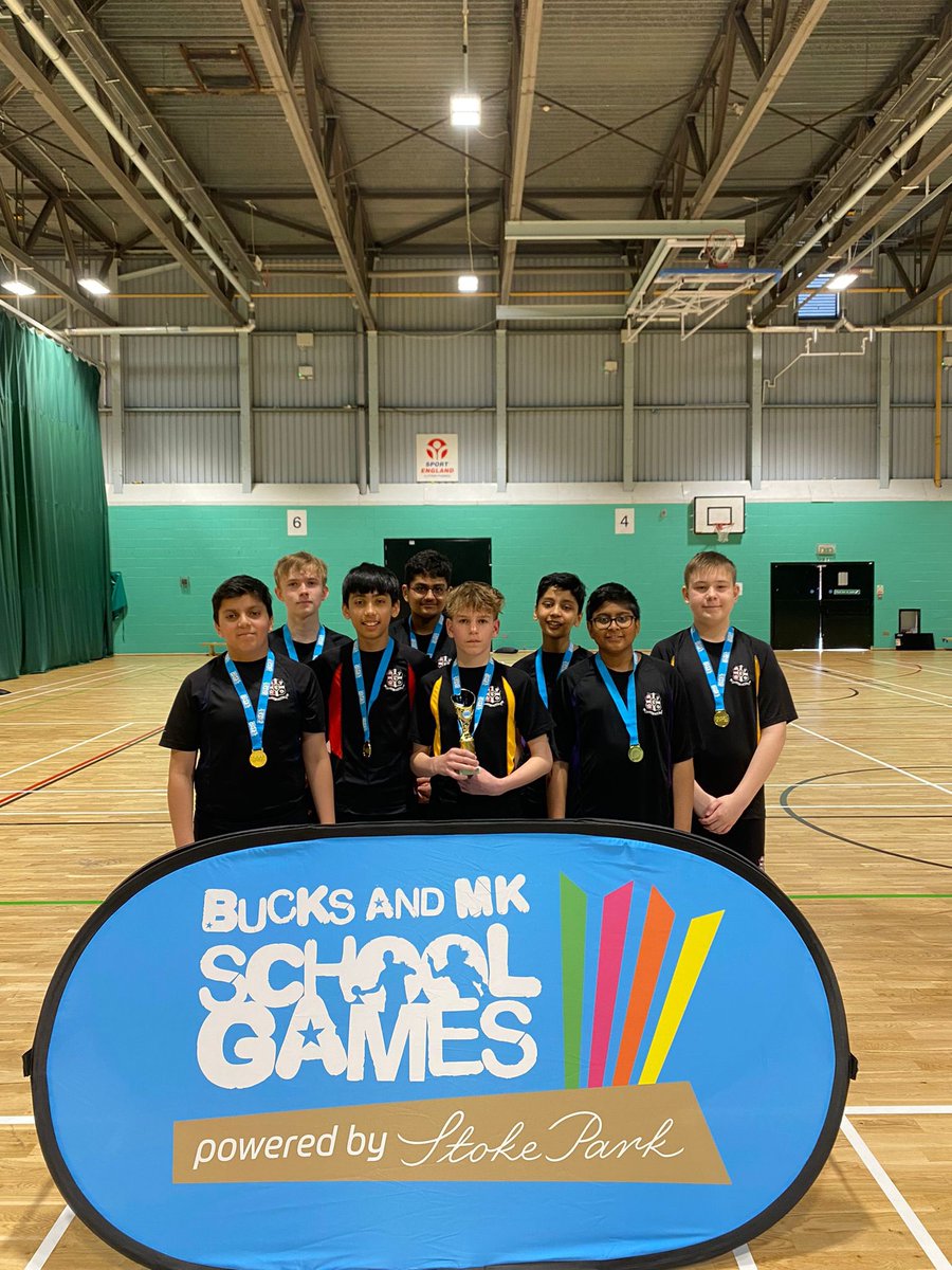 Great work to the Year 7 and 8 Dodgeball team who won the @Leap_BMK competition held today at @SMStadium. Well done to all involved