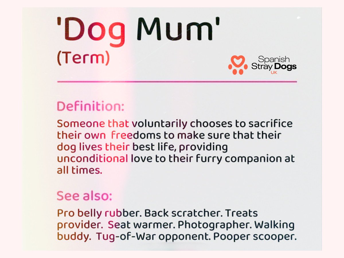 Who’s a dog Mum? They’re not just pets, they’re family 🥰❤️🐾 spanishstraydogs.org.uk youtube.com/user/spanishst… #dogsarelife #dogsarefamily #dogsarethebest #rescueismyfavouritebreed #dogmum