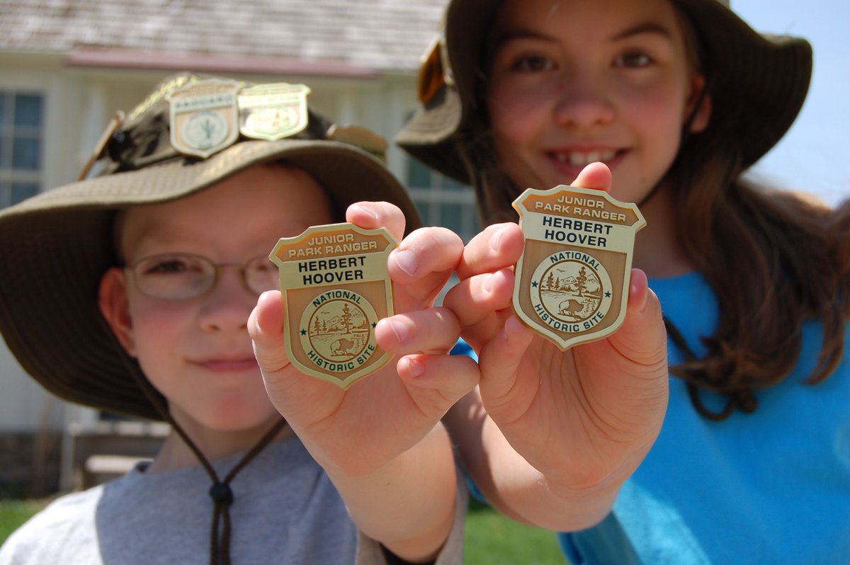 Participate in #NationalParkWeek this weekend, with Junior Ranger Day this Saturday. Children ages 5 to 13 engage in a series of tasks while visiting a park, discuss their findings with a park ranger, and are rewarded with an official Junior Ranger badge and certificate.
