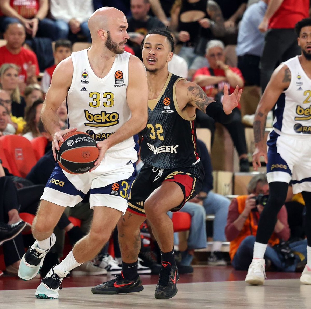 Maç Sonucu: Monaco 93-88 Fenerbahçe Beko Seride durum eşitlendi