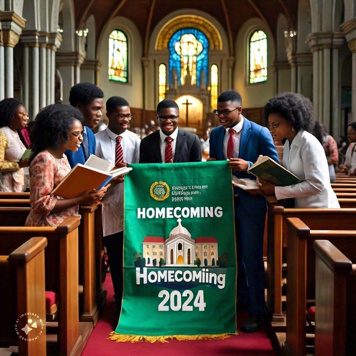 The students are eagerly waiting to embrace the Joy of Homecoming/Mentoring Conference 2024! Join us as we celebrate unity, growth, and cherished memories. Together, we go Beyond Boundaries! 🎉 #AlumniHomecoming #BeyondBoundaries
