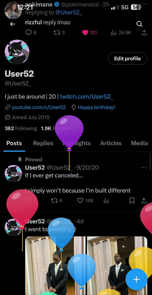I can drink now!