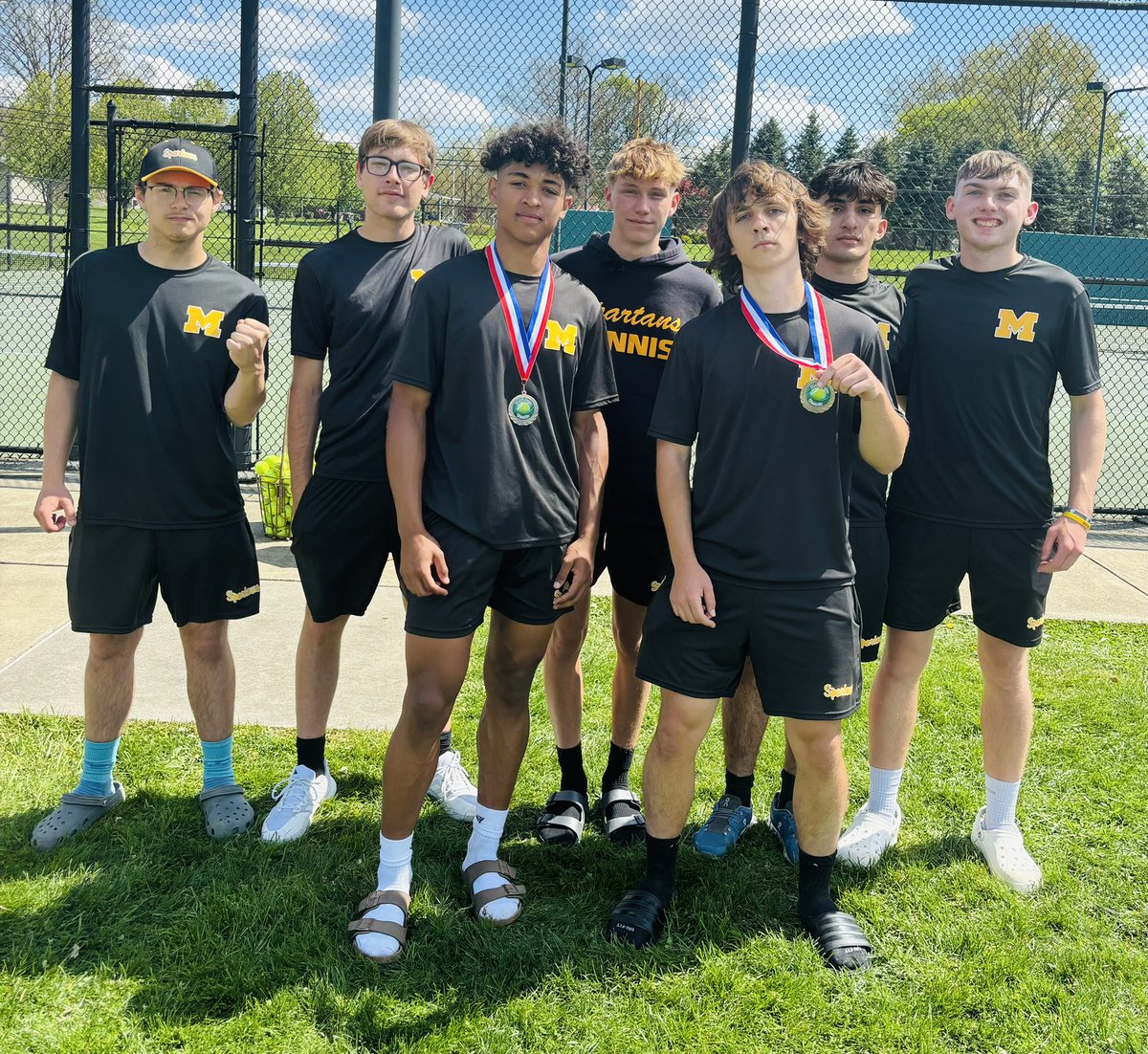 MAC Tennis Championships, 🥉 Team 🥇 John at First Singles 🥇 Jonah at Second Singles. Great day, great team effort. <a href="/hilltopspartan/">Montour High School</a> <a href="/MontourSD/">Montour School District</a> <a href="/MontourAthDept/">Montour School District Athletics</a> #GRIT