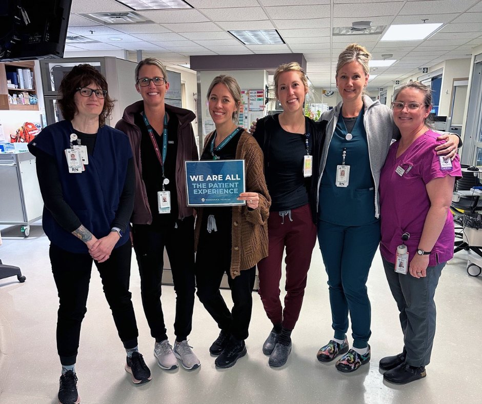 April 29-May 3 is #PatientExperienceWeek! From nurses and physicians to support staff and executive professionals to patients, families, and members of our Patient and Family Advisory Council, we all have a part to play. Stay tuned throughout the week! #Pxweek #Teamwork