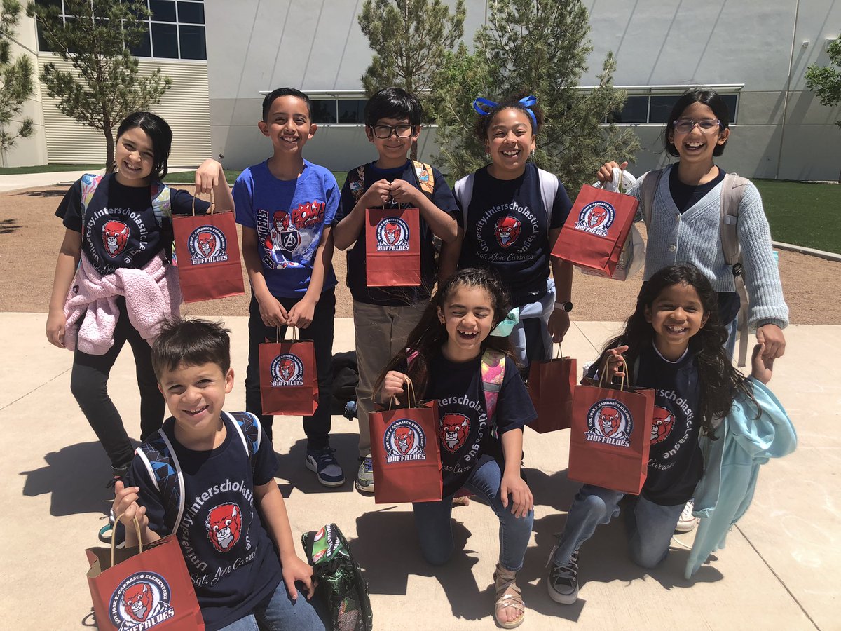 My 2nd, 3rd/4th and 5th Grade Music Memory Teams are ready to compete! Go Buffs!!! #TeamSISD #JCEBuffaloes
