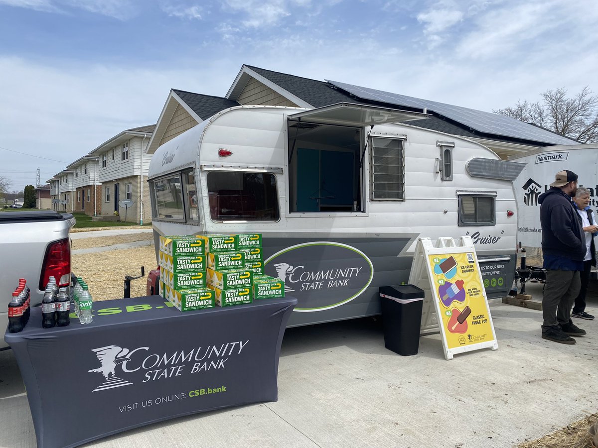 ✅ Day 5 and Community Build Week of 2024 is officially complete!

💪 Thank you to Aludyne, Complete Water Solutions, and MTI Motions for working on landscaping, flooring, and painting today! And thank you Community State Bank for the great sandwiches!

#HabitatKenoshaCBW24