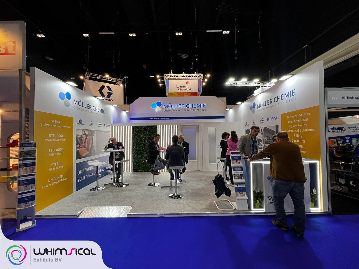 Whimsical Exhibits (@whimsicalexhib) on Twitter photo A 6x6 stand successfully fabricated for our client Möller Chemie to exhibit and interact with the audience at
<a href="/UTECHEurope/">UTECH Europe</a>
.
.
🧐 Looking for #exhibitionstanddesigners for upcoming #exhibitions? Fill up the form: whimsicalexhibits.eu/contact/
#WhimsicalExhibits #netherlands A 6x6 stand successfully fabricated for our client Möller Chemie to exhibit and interact with the audience at
<a href="/UTECHEurope/">UTECH Europe</a>
.
.
🧐 Looking for #exhibitionstanddesigners for upcoming #exhibitions? Fill up the form: whimsicalexhibits.eu/contact/
#WhimsicalExhibits #netherlands