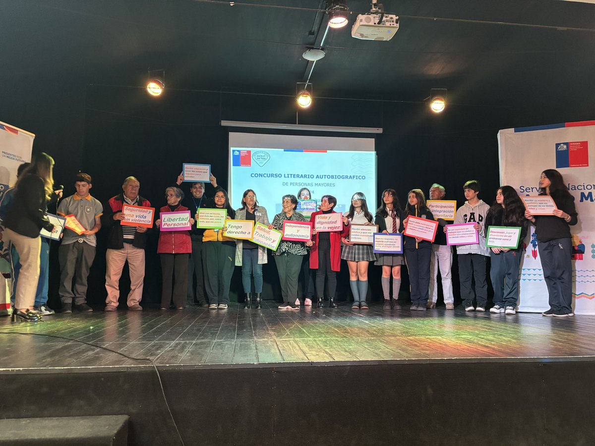 Senadis Ñuble (@senadisnuble) on Twitter photo ✅ Lanzamiento del Concurso literario autobiográfico para Personas Mayores 📚📖
Desde <a href="/SenadisNuble/">Senadis Ñuble</a> agradecemos a <a href="/NubleSenama/">Senama Ñuble</a> por hacernos parte de tan importante espacio de acercamiento a la lectura y escritura, donde las personas mayores plasman sus historias de vida 👵🏻🧓🏻 ✅ Lanzamiento del Concurso literario autobiográfico para Personas Mayores 📚📖
Desde <a href="/SenadisNuble/">Senadis Ñuble</a> agradecemos a <a href="/NubleSenama/">Senama Ñuble</a> por hacernos parte de tan importante espacio de acercamiento a la lectura y escritura, donde las personas mayores plasman sus historias de vida 👵🏻🧓🏻
