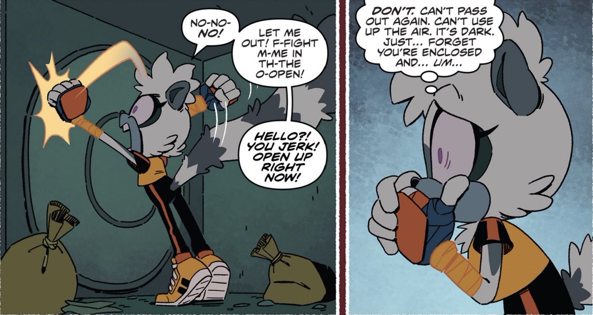 #SonicTheHedegehog #idwcomics #idwsonic #tanglethelemur #tangle #sega