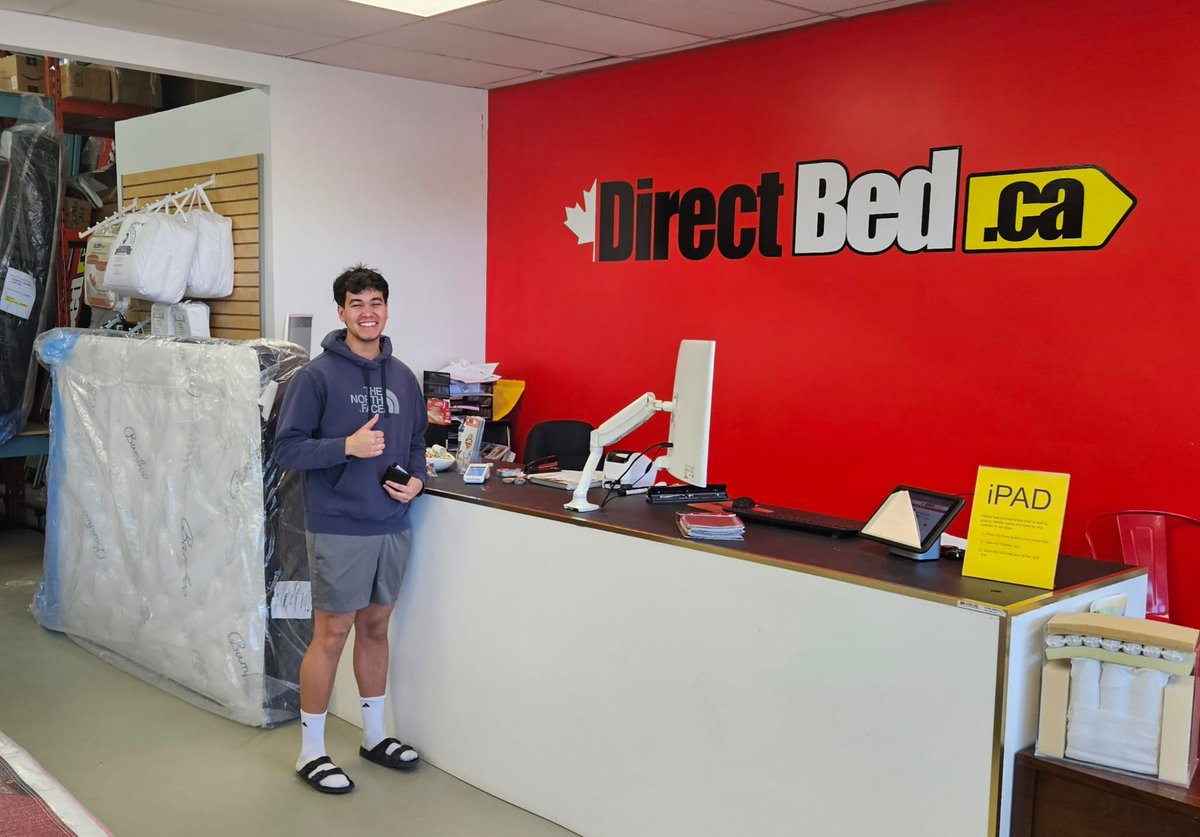 It's make your own deal day everyday at directbed.ca ! You can also carry it out right then and there #hamiltonbusiness #stcatharinesbusiness #hamilton #stoneycreek #mattressstore #shoplocalbusinesses