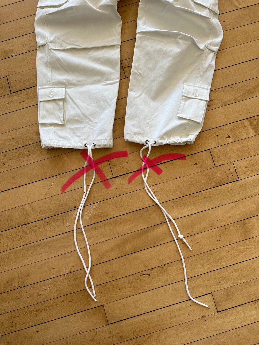 saeedferguson's tweet photo. sun pants are coming back!! gotta make some changes like the rope cinch, but looking good otherwise! We’ll will be able to run them in a few fabrics, any color, and even add graphics 😎 https://t.co/auJQ5gJnLX