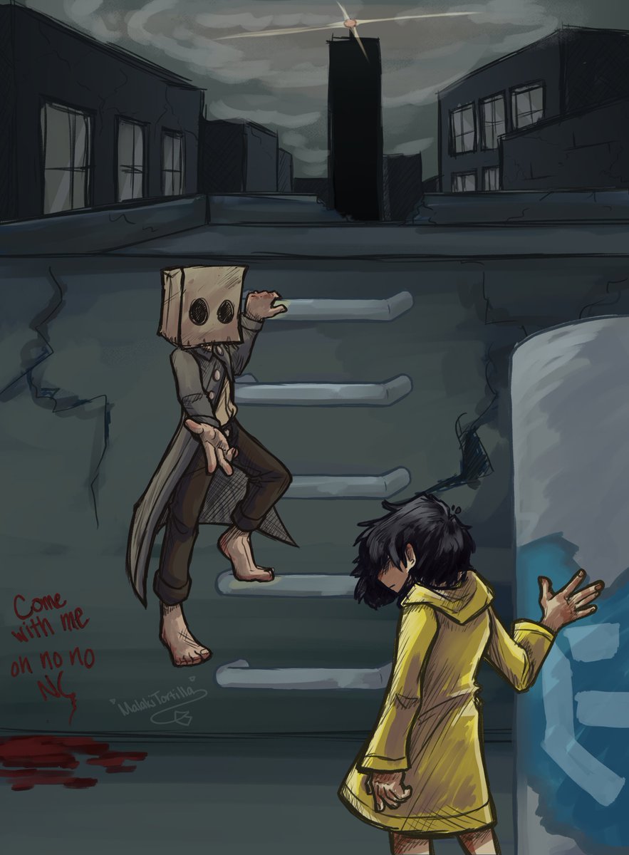 || Come With Me ||

My part of a collab by @hotco0kys.
#littlenightmares #littlenightmaresfanart