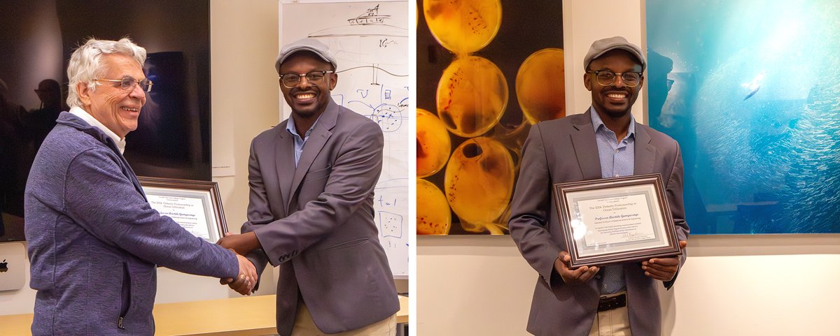 MIT Sea Grant (@mitseagrant) on Twitter photo MIT Sea Grant Doherty Professor Aristide Gumyusenge will develop thin films to detect toxins in seawater, building on earlier research supported by <a href="/jwafs_mit/">MIT Abdul Latif Jameel Water and Food Systems Lab</a>.
Read more about Gumyusenge's work in this <a href="/mit_dmse/">DMSE at MIT</a> story: dmse.mit.edu/news/gumyuseng… MIT Sea Grant Doherty Professor Aristide Gumyusenge will develop thin films to detect toxins in seawater, building on earlier research supported by <a href="/jwafs_mit/">MIT Abdul Latif Jameel Water and Food Systems Lab</a>.
Read more about Gumyusenge's work in this <a href="/mit_dmse/">DMSE at MIT</a> story: dmse.mit.edu/news/gumyuseng…