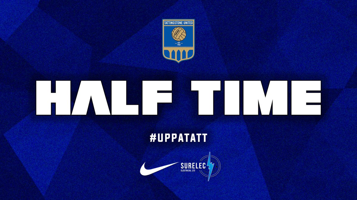 HT The boys go in with a lead to protect. DEB 0-1 TATT #UPPATATT💙💛⚽️