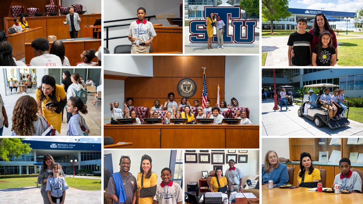 Yesterday, our STU campus was buzzing with energy as we hosted 'Take Your Child to Work Day.' The kids had a fun-filled day exploring and interacting with different departments, including a visit to the College of Law. #STUMiami #STULaw