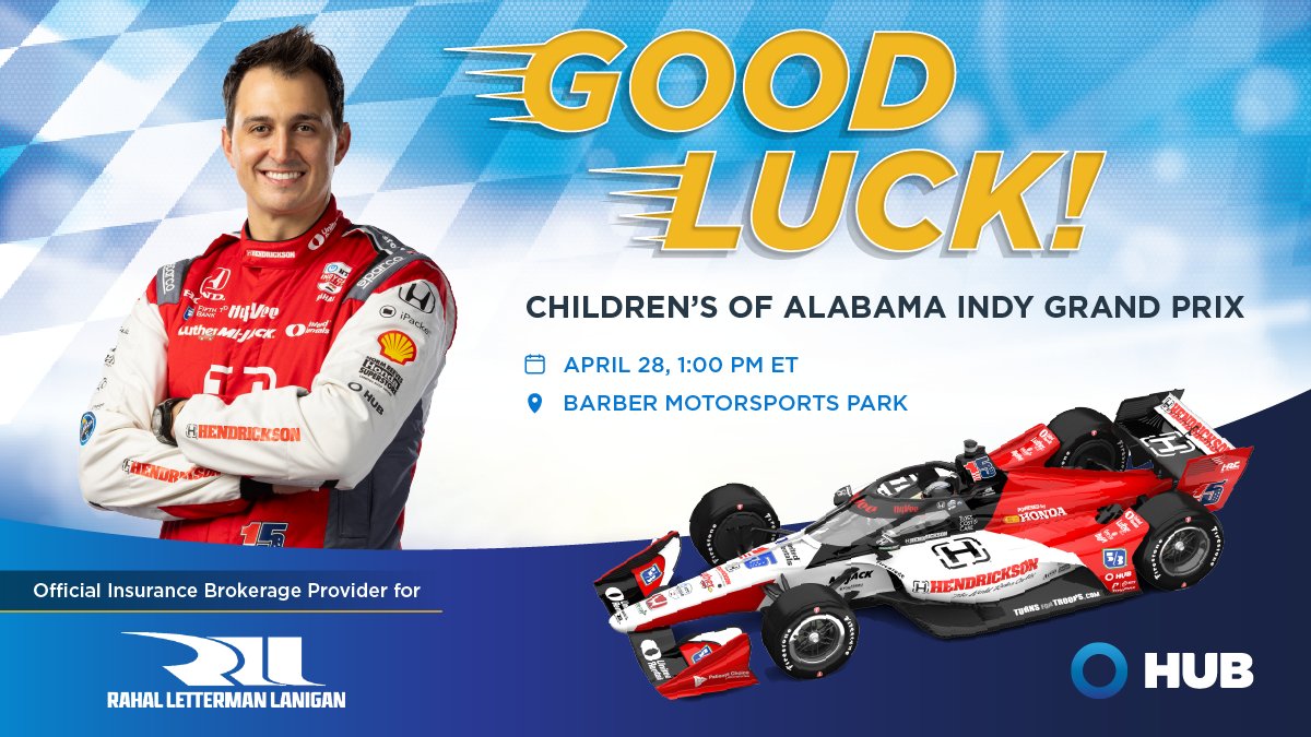 Time to put our foot on the gas as we head to @BarberMotorPark this weekend with @GrahamRahal & the @RLLracing crew for the Children’s of Alabama Indy Grand Prix. Tune in all weekend on Peacock & NBC. #RLLRacing #ReadyforTomorrow #INDYCAR #INDYBHM