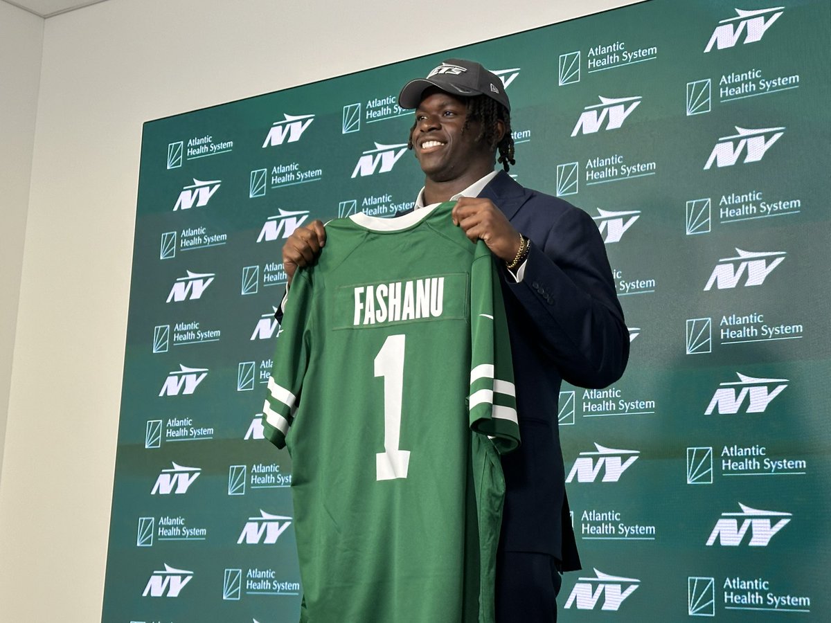 Olu Fashanu makes his debut at One Jets Drive. #Jets