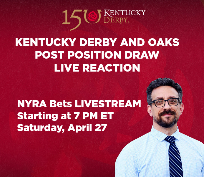 Join me LIVE tomorrow on Twitter/X for the Kentucky Derby and Oaks Post Position Draw. I'll be going LIVE on my feed and the @NYRABets feed at 7:00 PM ET while providing immediate reaction and analysis. #HorseRacing #HorseRacingTips