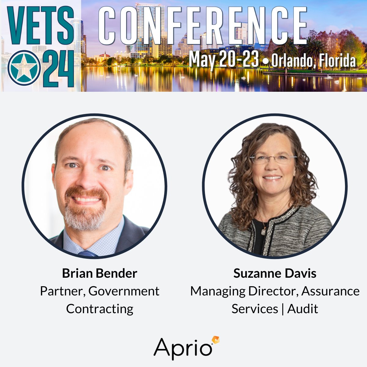 Stop by and see us at the VETS24 Conference! Trying to figure out the best time to build your infrastructure as you grow your business? You don't want to miss out on hearing Brian Bender's session on 5/21 at 10am. #govcon #federalcontracting