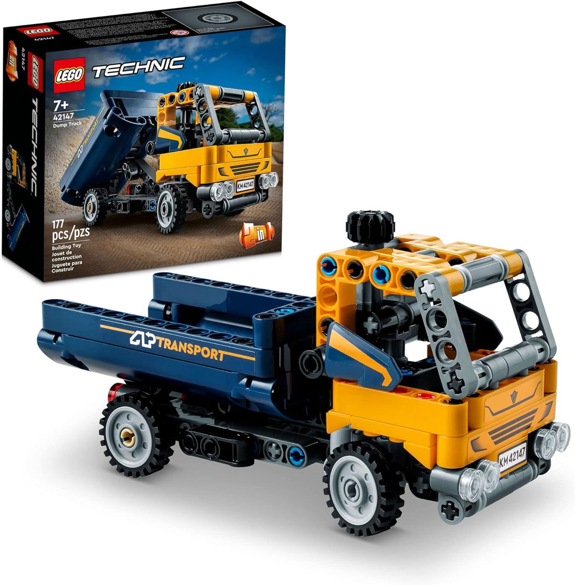 LEGO Technic Dump Truck 2-in-1 Set is $9.10 at Amazon after clipping the coupon zdcs.link/m3rjy