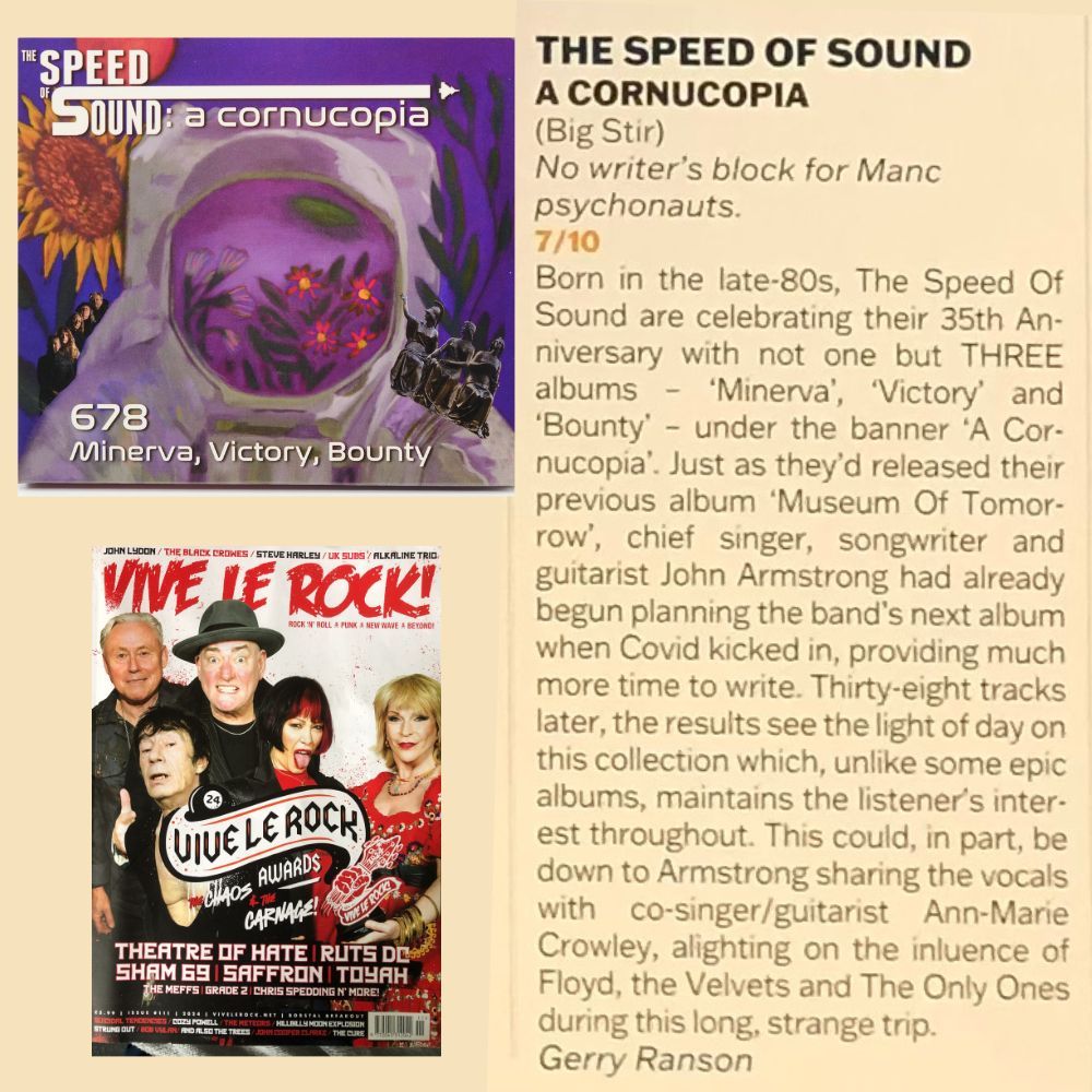 thanks to @ViveLeRock1 for reviewing A Cornucopia and for digging it too; 'maintains the listeners attention throughout' is what we strive for, The Only Ones, Velvet Undergound and Pink Floyd are pretty good references to be put in a bag with. bigstirrecords.bandcamp.com/.../a-cornucop…