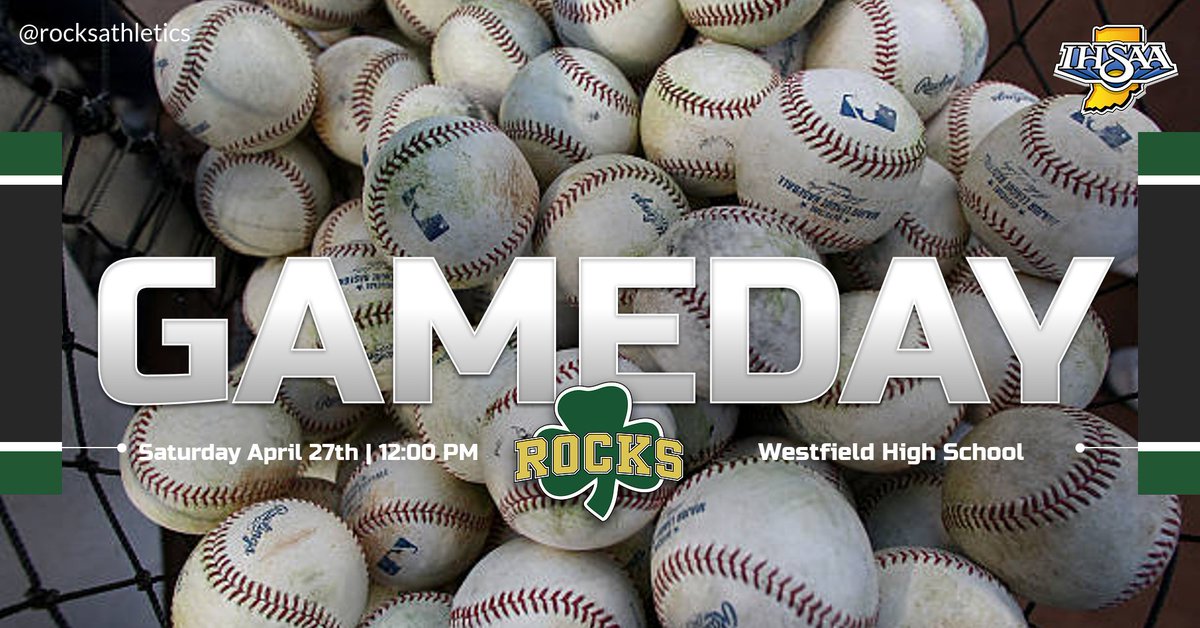 ⚾️GAMEDAY⚾️ @GoRocksbaseball - JVG 🆚 @MillerNationAD ⏰ 12:00 PM 📍 Westfield High School 🎟️ westfieldathletics.com/Tickets