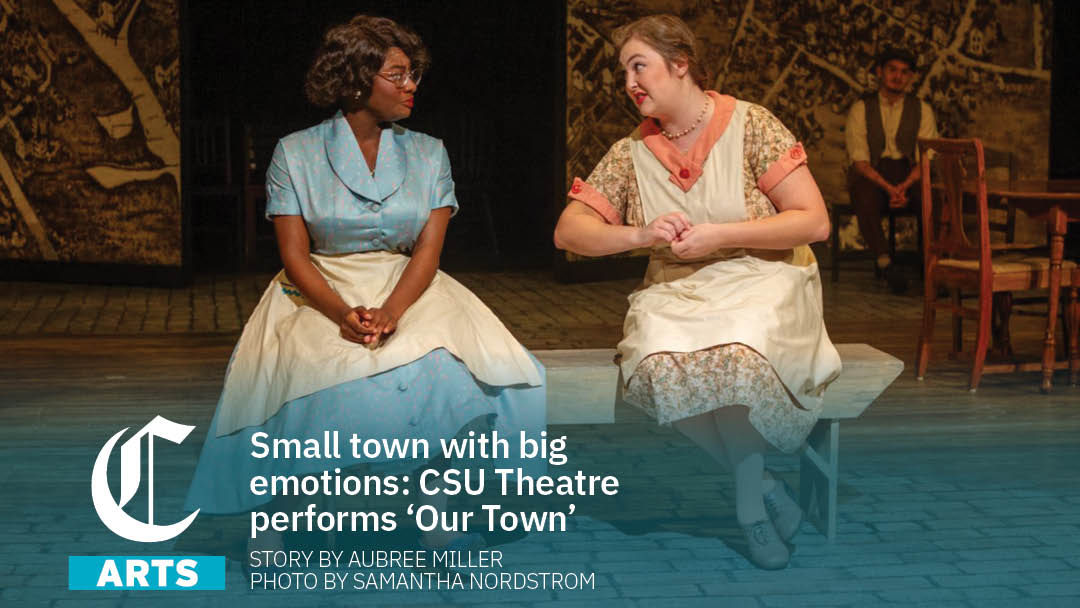 CSUCollegian's tweet image. A classic and creative play, &quot;Our Town&quot; was beautifully performed by CSU Theatre on Friday, bringing up themes of love, death and the meaning of life.

collegian.com/articles/aande…

Photo by Samantha Nordstrom

#csucollegian #fortcollins #coloradostateuniversity #ourtown #theatre