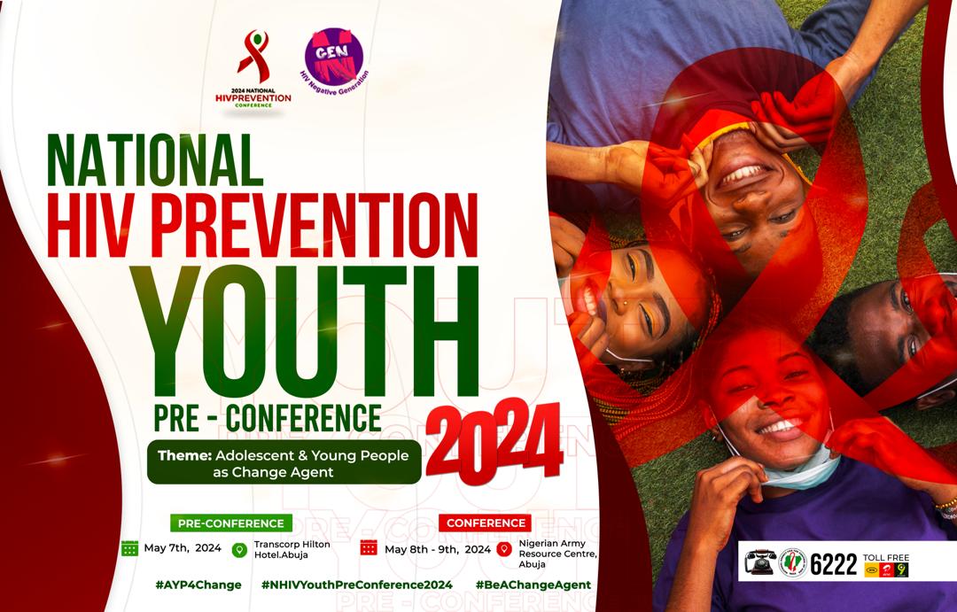 The Nigeria HIV Prevention Conference 2024 is taking place in Abuja from the 7th to 9th of May, 2024 you too can be part of this. 

#AYP4Change
#NHIVYPC2024

Register here: nigeriahivprevcon24.com/registration/