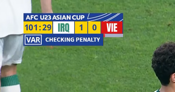 🇮🇶⚔️🇻🇳 Mais comment ça checking penalty mdrrr les mecs le match est fini à quoi bon ???

#IRQvVIE