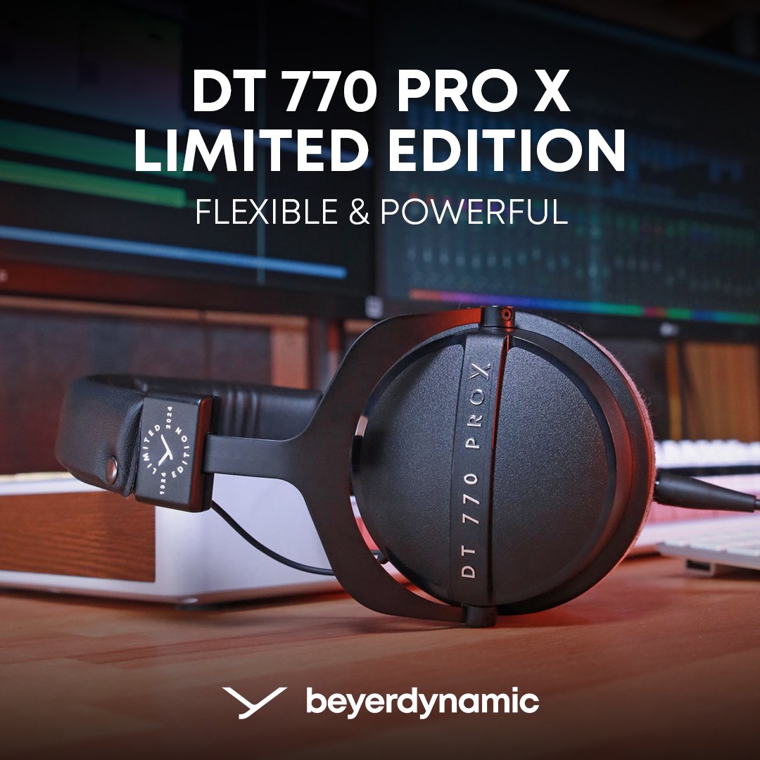 The DT 770 PRO X features a comfort headstrap and super plush ear pads for all day wear. Try for yourself. bit.ly/3O2LwOH #beyerdynamic