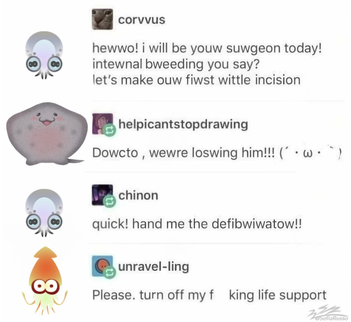 Moral of the story:
Dont let your kids play with gramps-