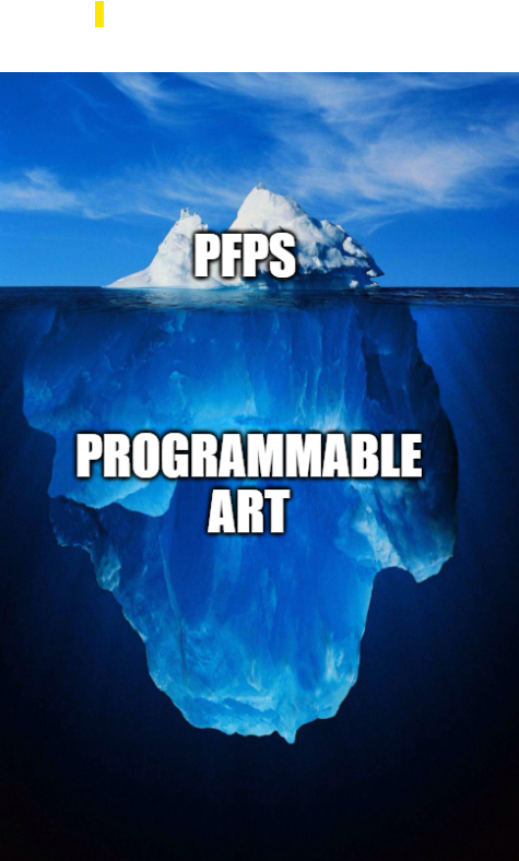 bookmark this tweet and come revisit it in two years

the current crowd is too busy focusing on punk derivatives to realize an entirely new class of art will be created because of smart contracts