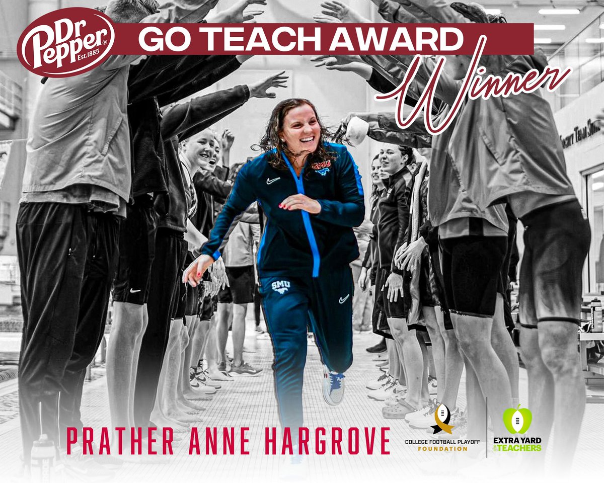 A big congratulations to Prather Anne Hargrove for winning the combined @SMU & @American_Conf grand prize scholarship of $12,500 for her pursuits in the education career ‼️🍎 Read more: bit.ly/44j2qQ7