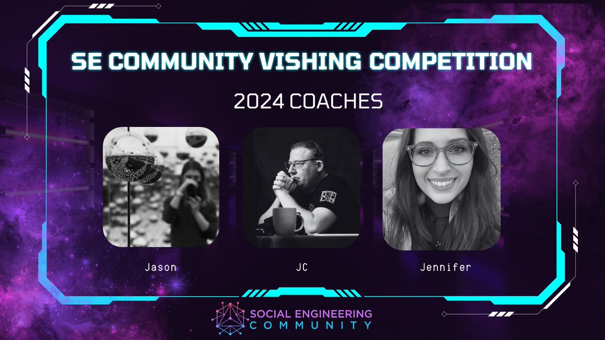 Each year we offer all #SECVC competitors a chance to meet 1:1 with coaches to build and refine their skillsets before even stepping into the soundproof booth. We'd like to introduce the ✨2024 SECVC Coaches✨ Jason (2022 SECVC Winner) @JC_SoCal @_jacoff