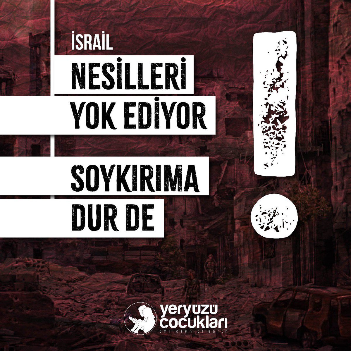 İsrail nesilleri yok ediyor, soykırıma dur de!

#gaza #gazaunderattack #soykırımıunutma