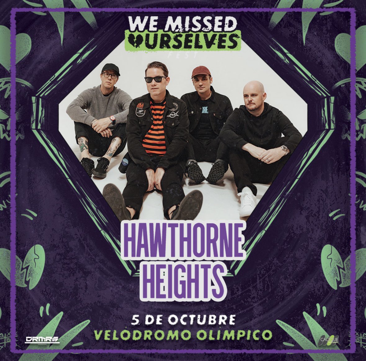 Mexico City 🇲🇽 We are playing We Missed Ourselves Fest on October 5th! Can’t wait to see you there 🖤 #WMOF