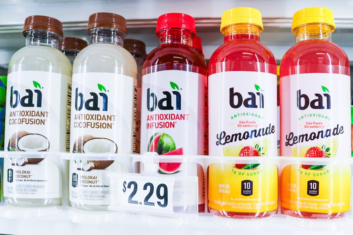 Quench your thirst the healthy way with #Bai #antioxidantinfused #electrolytes, the ultimate #hydrationboost! Say hello to pure refreshment! Swing by @FremontMarket & grab your favorites to keep the energy flowing!

#naturalenergy #stayhydrated #refreshing #drinks #fremontmarket