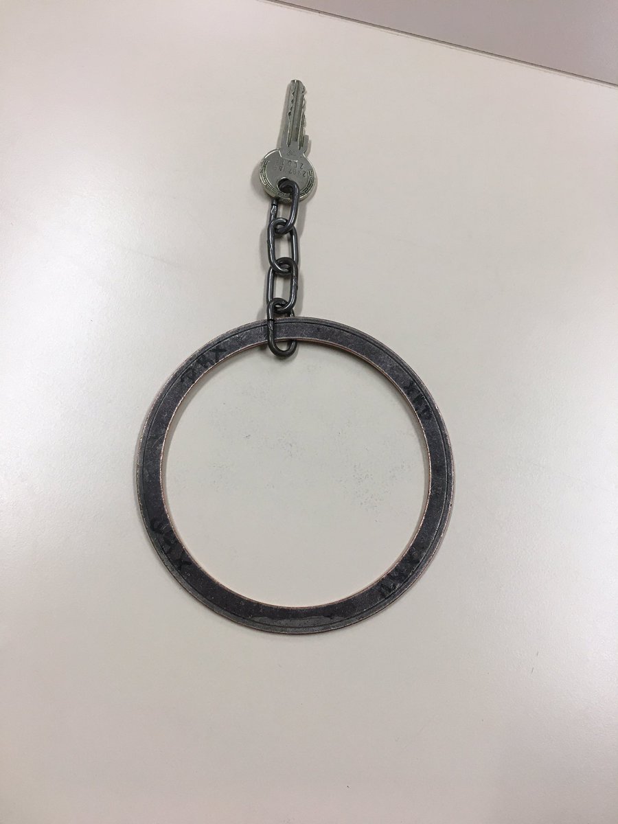 Suddenly realized what is this common key ring from one of our chemistry lab.
Can you guess what it is/was?
#realtimechem