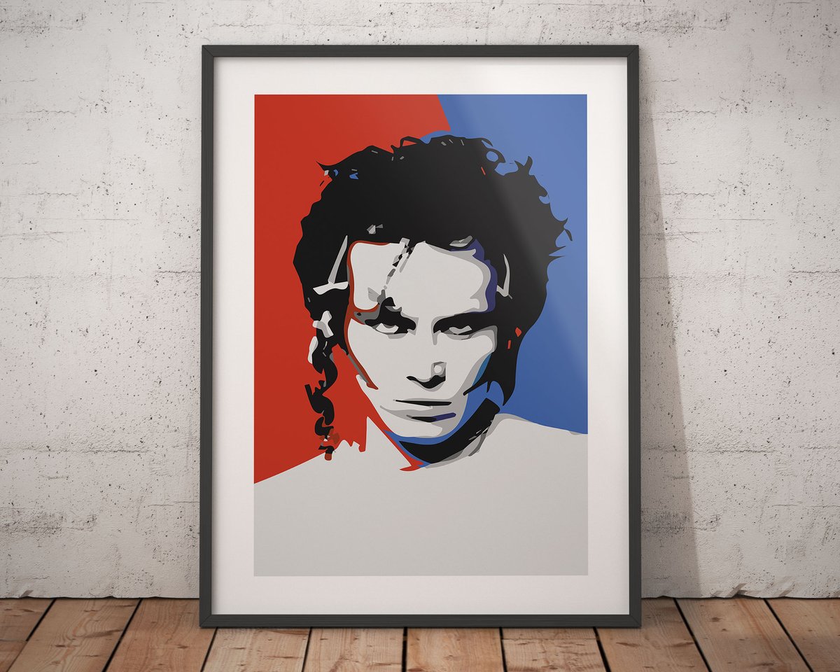 ADAM ANT Inspired Portrait Art
Available in sizes A4-A2
See more at etsy.com/uk/shop/common… 

#AdamAnt #AdamAndTheAnts #PrinceCharming #Portrait #Illustration #WallArt #Poster #Gift