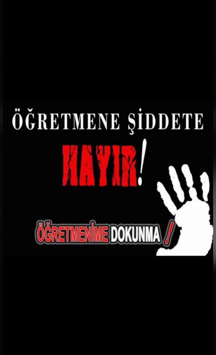 #öğretmenimizyalnızdeğildir
#öğretmeneşiddetehayır 
#öğretmenimedokunma