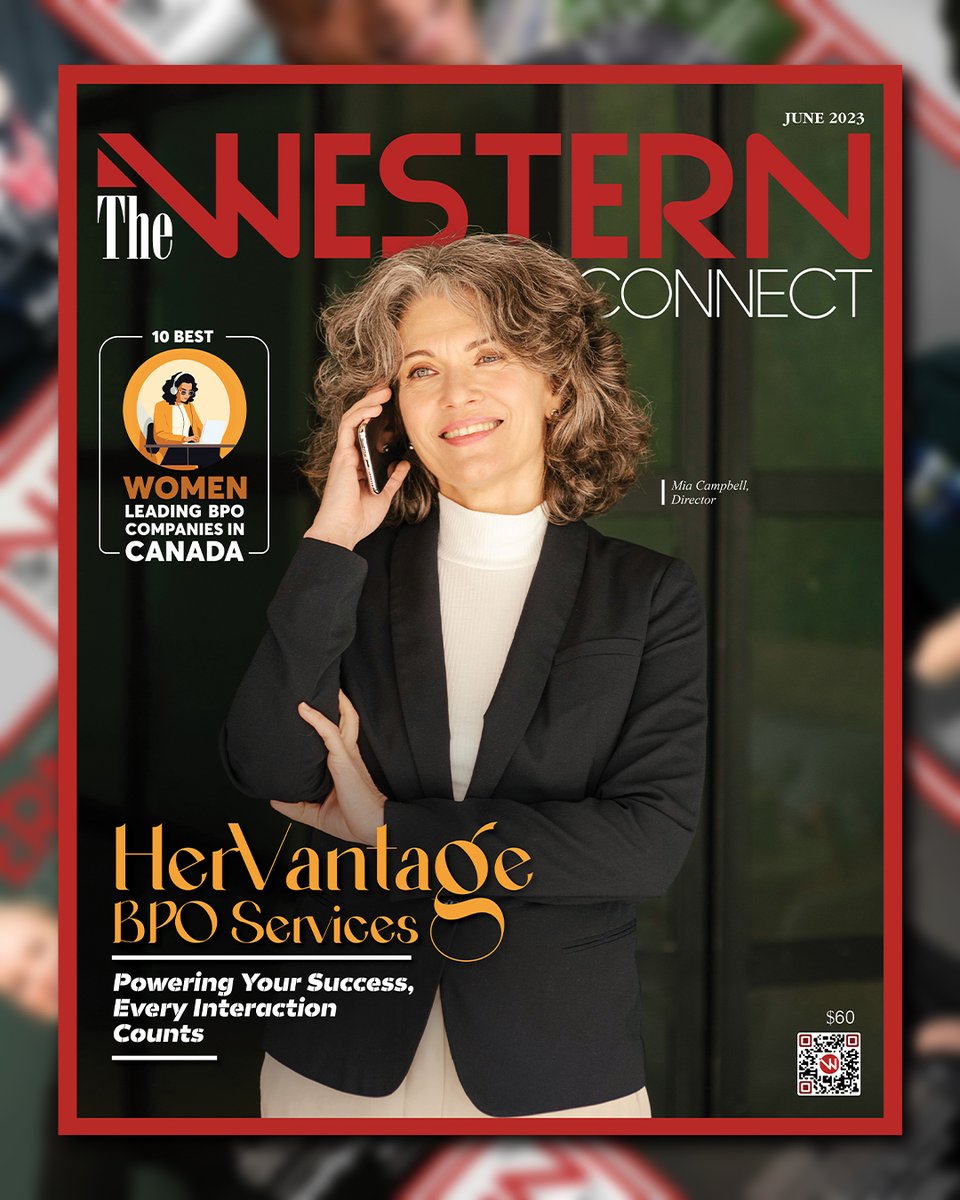 Presenting our next issue: TOP 10 Women Leading BPO Companies in Canada 2023! Celebrating the trailblazing women shaping the BPO industry with their innovation and leadership.

#WomenInLeadership #BPO #CanadaBusiness #WCmagazine #Empowerment #LeadershipGoals #TheWesternConnect