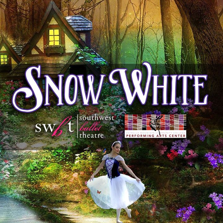 This weekend dive into the enchanted world of Snow White as brought to life by Southwest Ballet Theatre! Performances run from April 26 - April 28, book your tickets here 👉 swbtballet.org/performances/s… or click the link in our bio 👆. FREE admission for EMCC students!