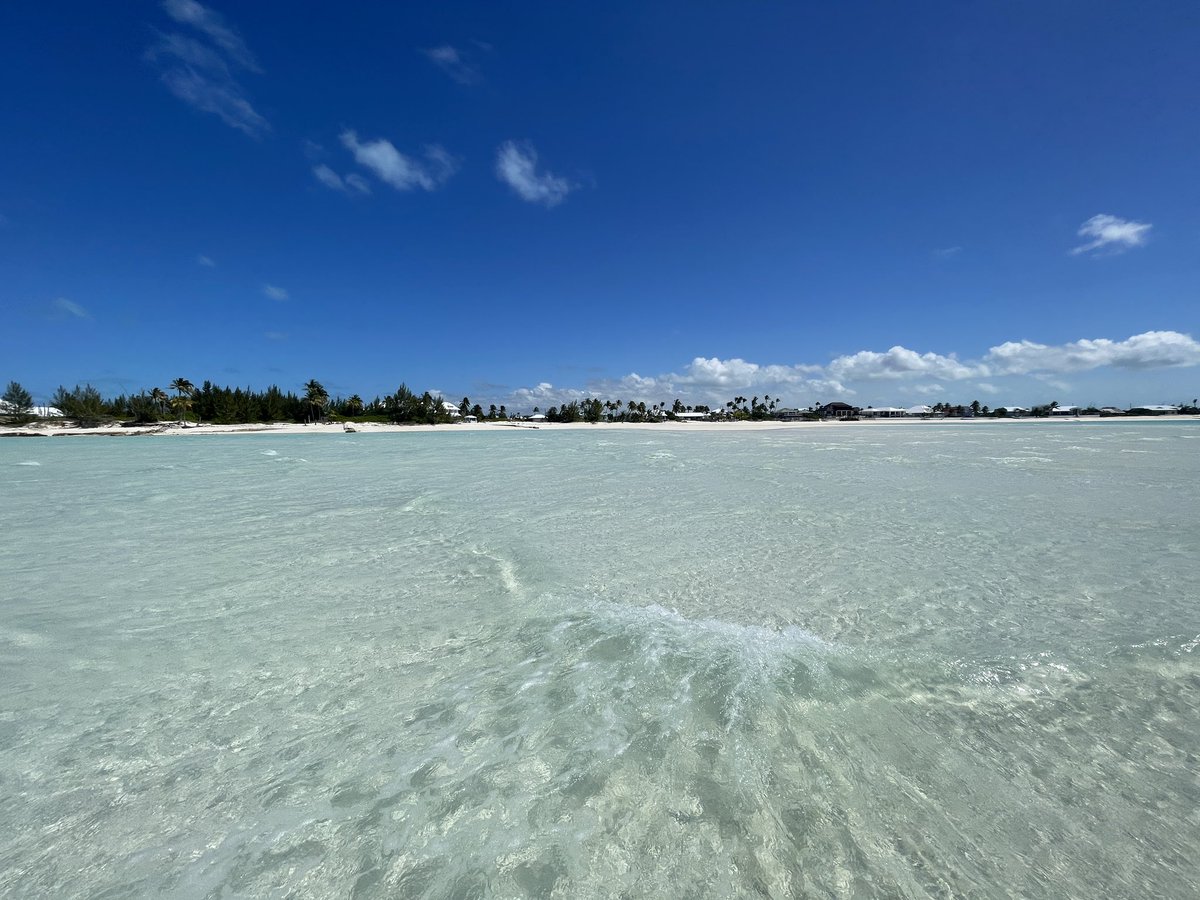 @spann another day, another crystal clear beach in #Treasurecay Bahamas. Let me know if you are tired of these