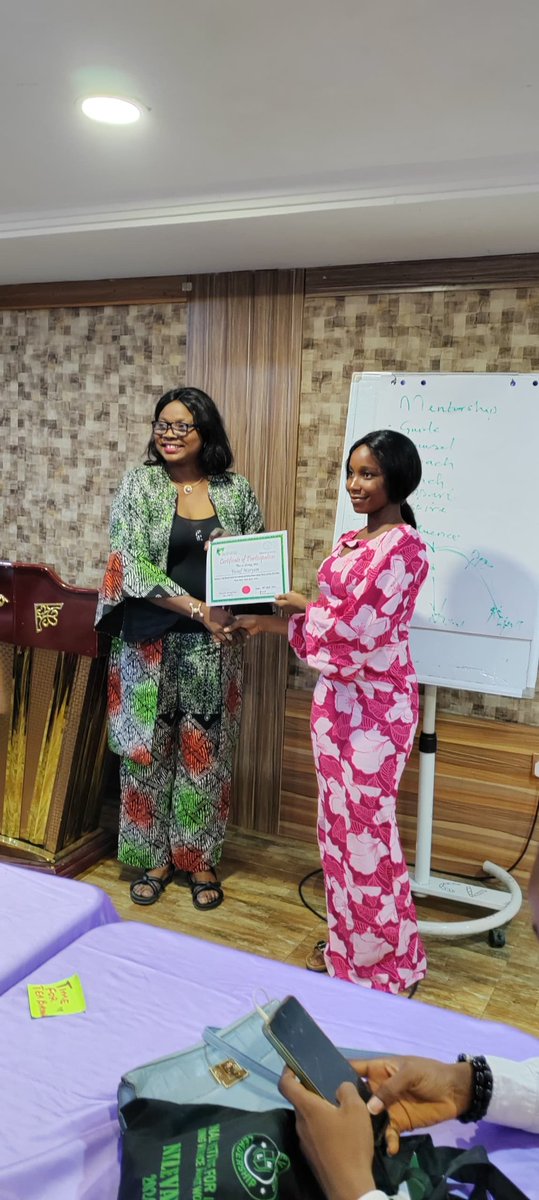 I attended a three-day workshop on “National institute for leadership and ending Violence against women and Girls'in Abuja .

#VAWG #EndViolence #BreakTheSilence #WomenEmpowerment