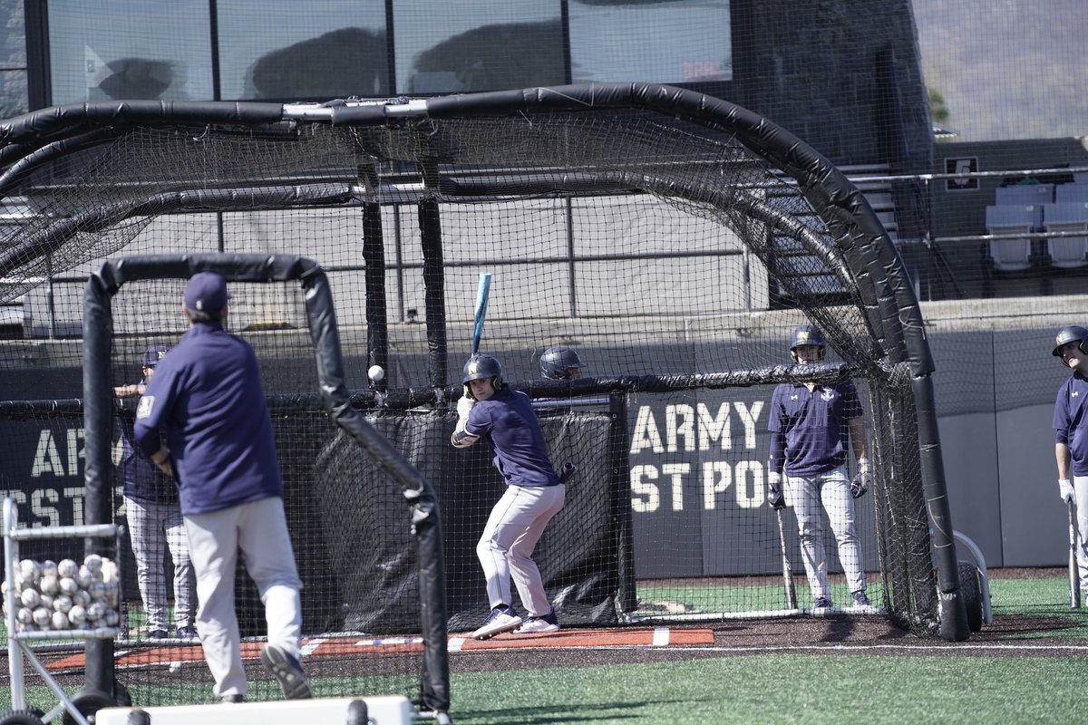 The greatest rivalry in sports hits the diamond 🔜

#GoNavy | #BeatArmy