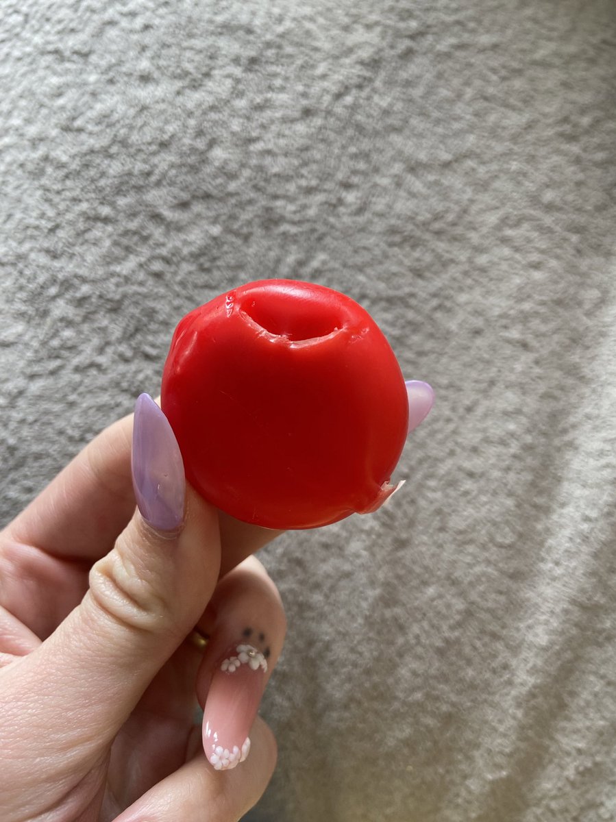 I just unwrapped this babybell and is it just me or does it look like a small child bit into it