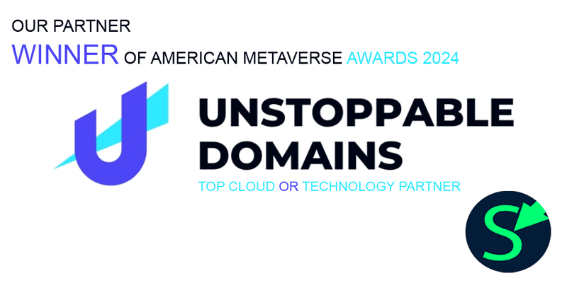 Congratulations 
Unstoppable Domains👋👋👋
americanmetaverseawards.com

#Unstoppable #unstoppabledomains #sonproject @PartnerWithUD