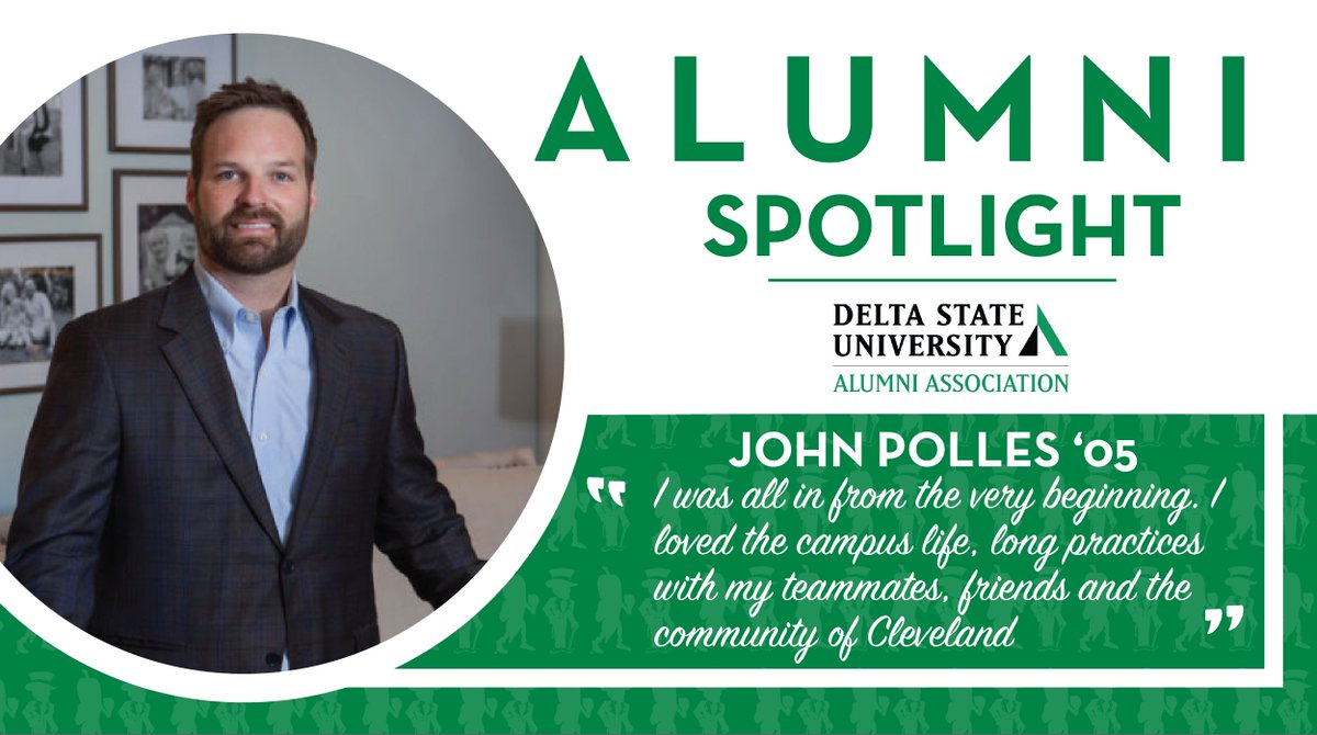 Congratulations to our Alumni Spotlight for April | John Polles '05. Thank you for your continued dedication to your alma mater! #AlumniSpotlight #DSUFamily #DSUAlumni