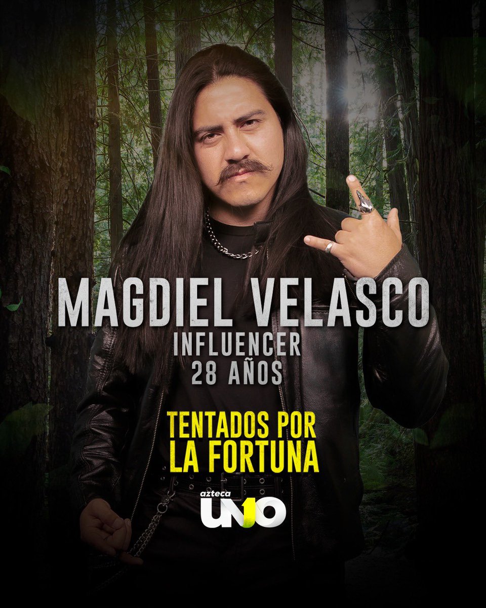 Magdiel Velasco está seguro de que no caerá en ninguna tentación y triunfará en Tentados por la Fortuna. 🎒🗺️ Próximamente por @AztecaUNO. 📺