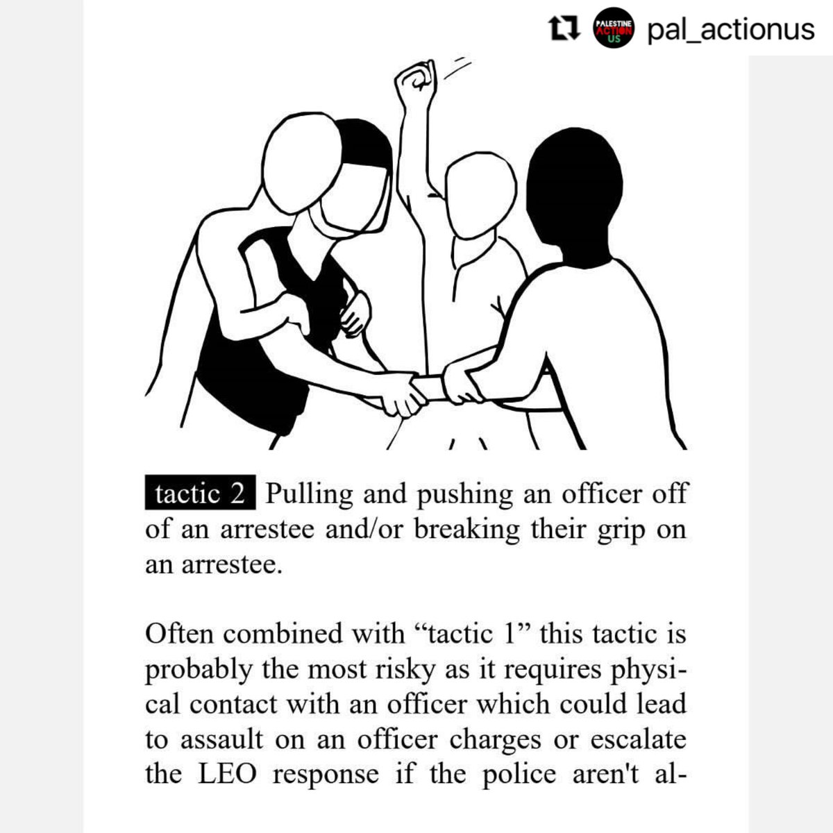 In honor of today, every day is Shut The Fuck Up Friday. What does that mean? You don't talk to cops. They are not your friends. They are now even worse than they were in 2020. Here are some graphics on de-arresting thanks to @Pal_action (1/3)